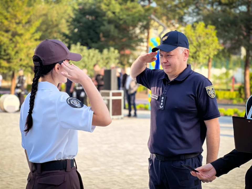 фото з безпекового ліцею на Прикарпатті