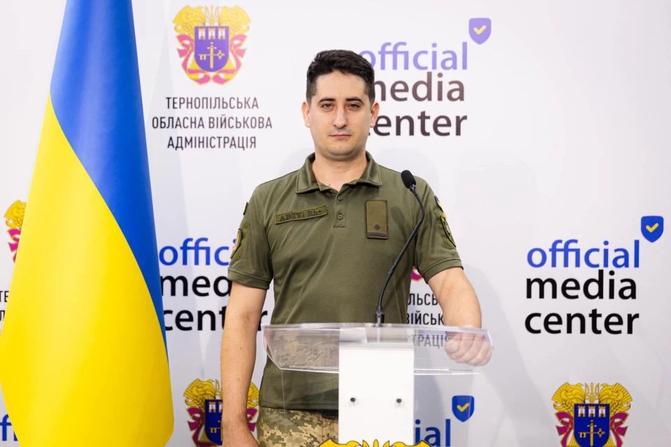 начальник юридичної служби Тернопільського ОТЦК та СП Роман Грунда