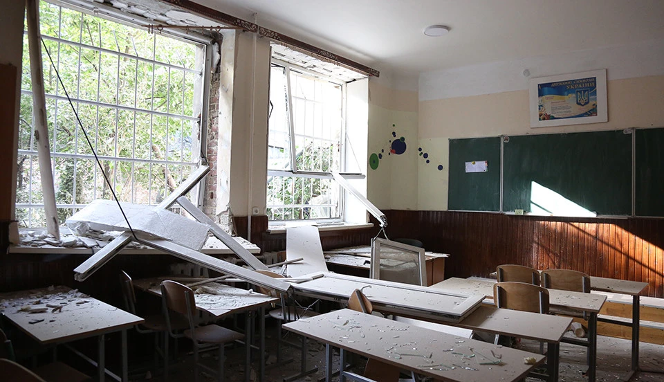 наслідки ракетного удару на вул. Коновальця у Львові