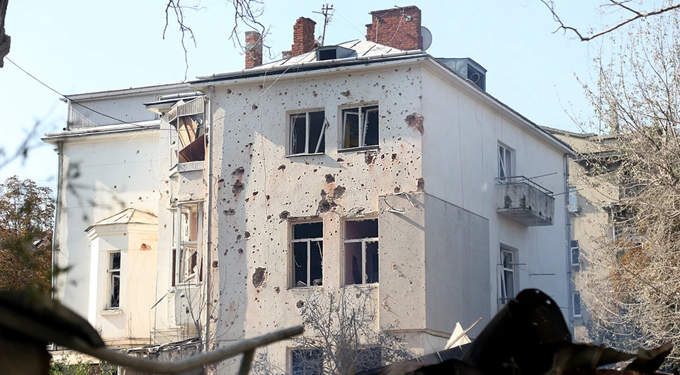 наслідки ракетного удару на вул. Коновальця у Львові