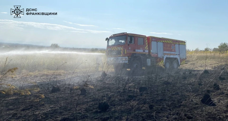 пожежа в Івано-Франківському районі