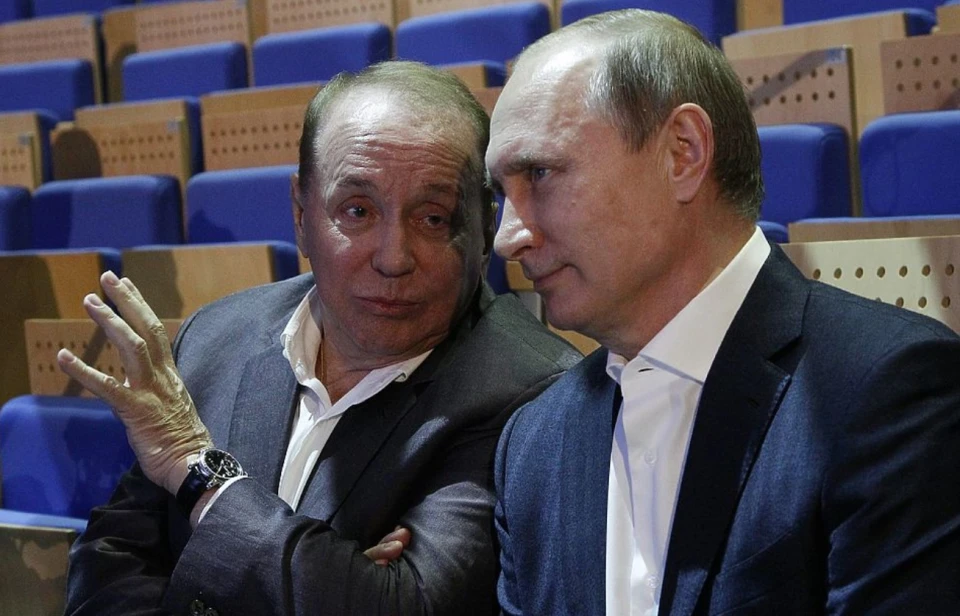 Олександр Масляков з Володимиром Путіним