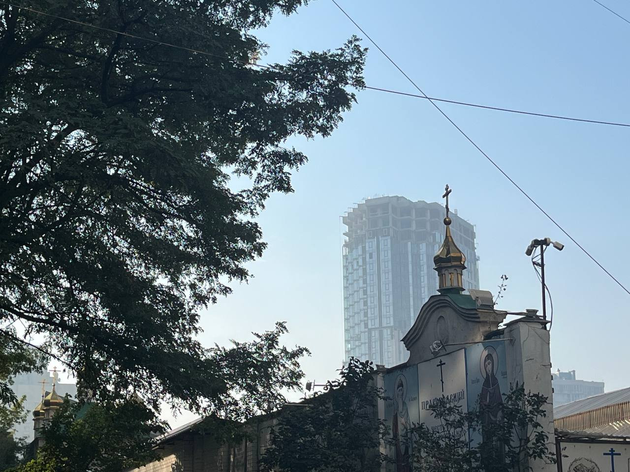 Забруднене повітря у Києві