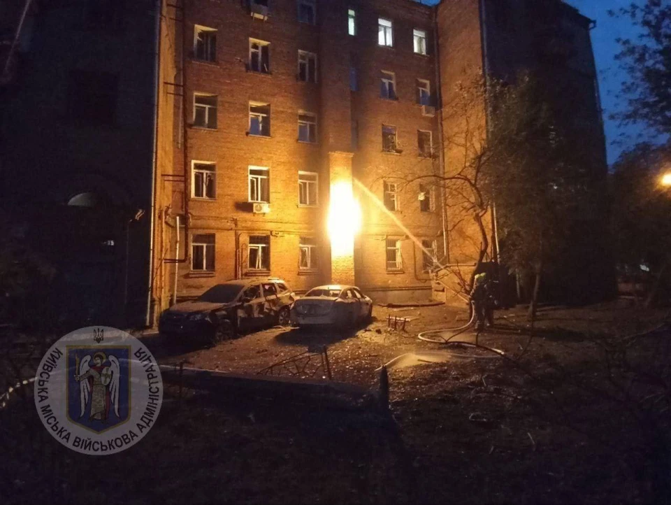 Наслідки обстрілу Києва
