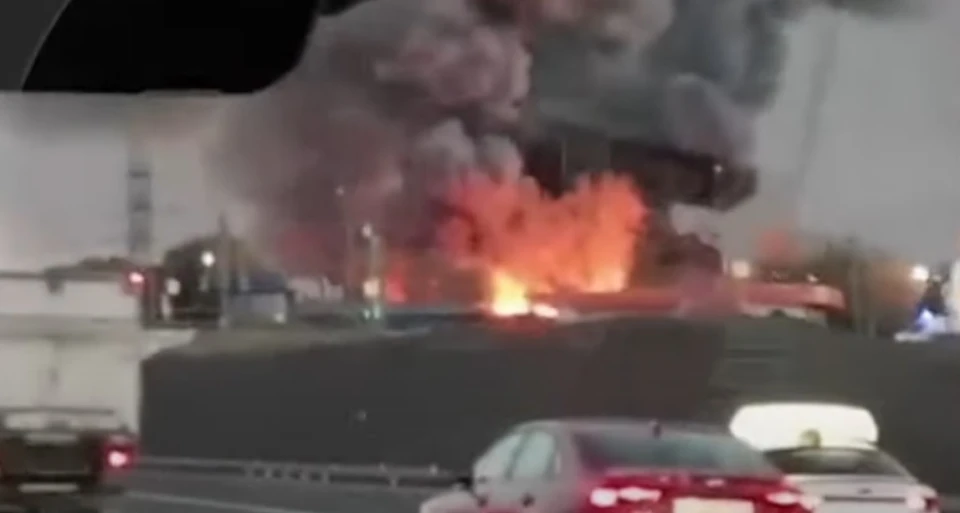 пожежа у Москві