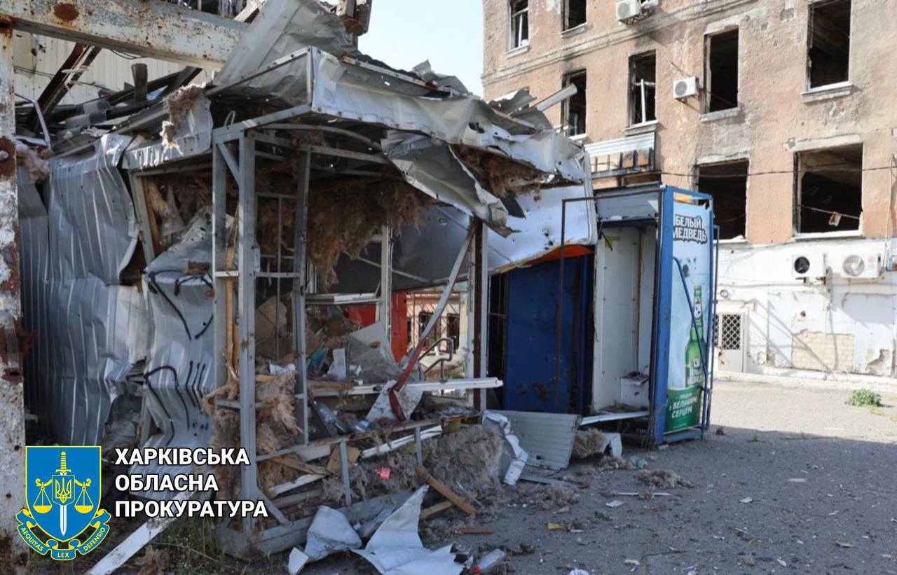 наслідки обстрілу Куп'янська
