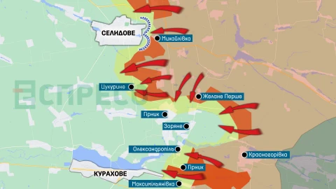 Карта бойових дій за 25 вересня - 2 жовтня
