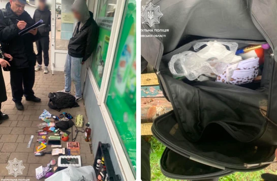 підозрюваний у крадіжці з магазину у Львові