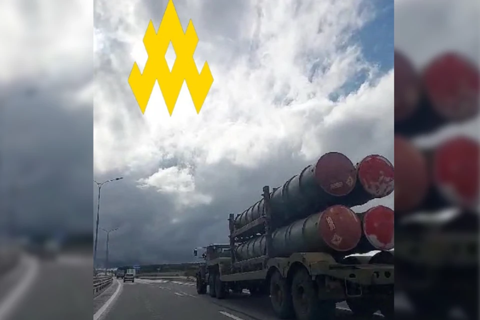 «АТЕШ» фиксирует транспортировку ракет к комплексу ПВО С-300 в Крыму