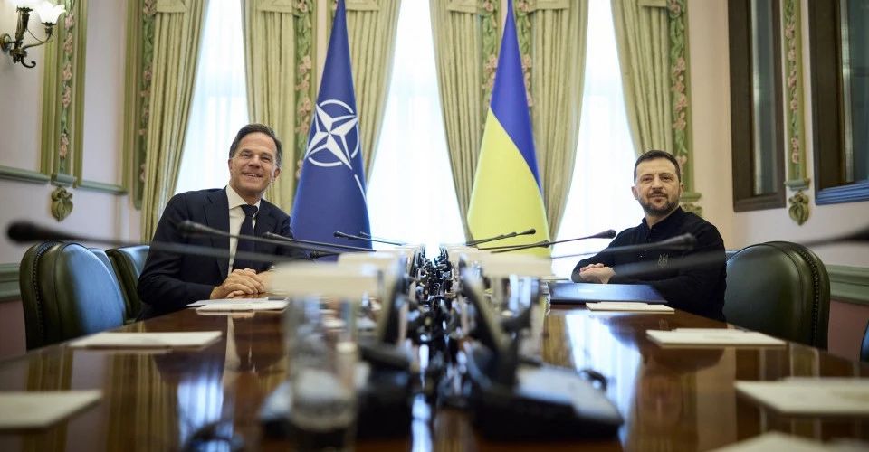 Володимир Зеленський і Марк Рютте