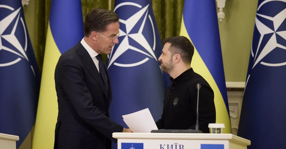 Володимир Зеленський і Марк Рютте
