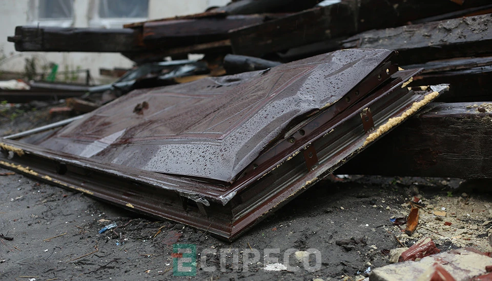 будинки на Коновальця у Львові через місяць після атаки 4 вересня