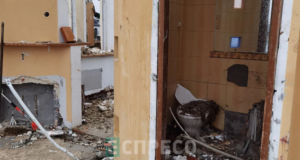 будинки на Коновальця у Львові через місяць після атаки 4 вересня