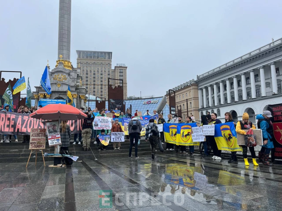 На Майдані Незалежності триває мирна акція до Дня Сил територіальної оборони