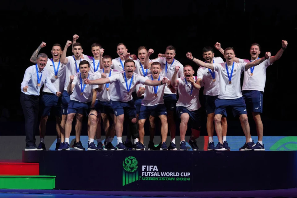 Збірна України - бронзовий призер ЧС-2024 з футзалу