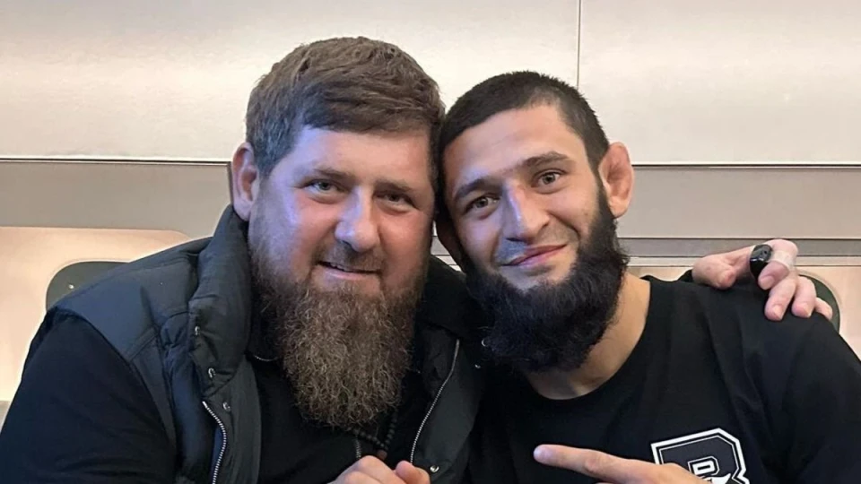 Рамзан Кадиров і Хамзат Чимаєв
