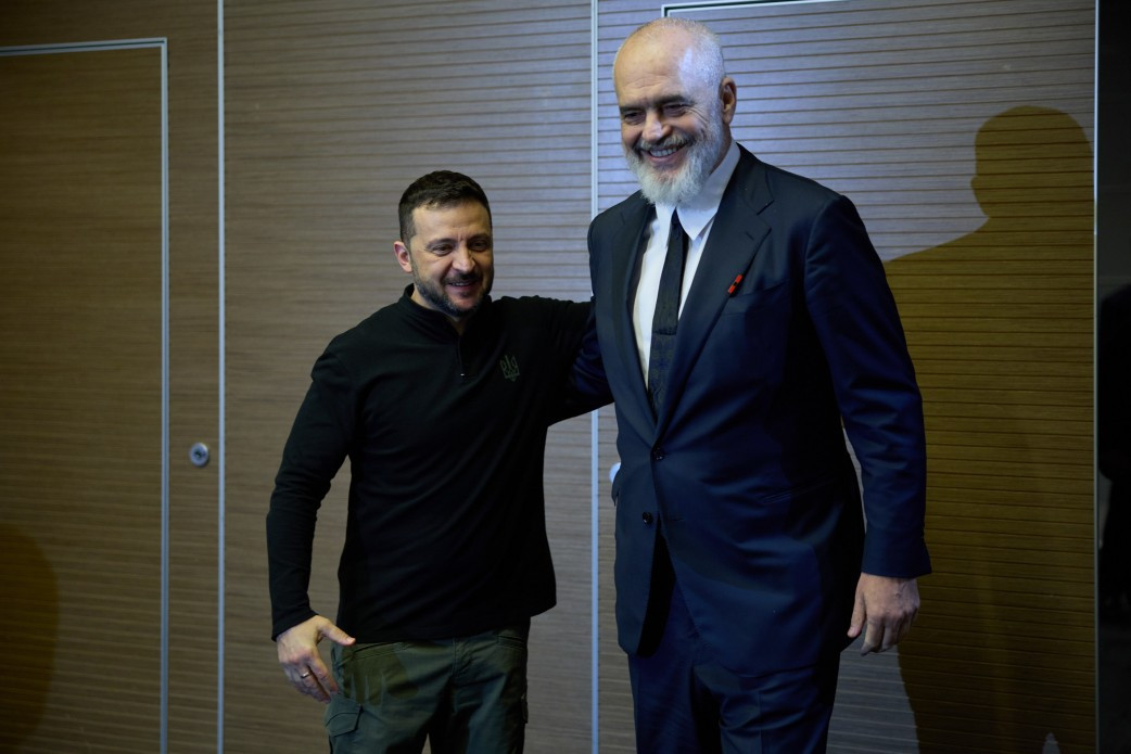Зустріч Володимира Зеленського із Еді Рамою