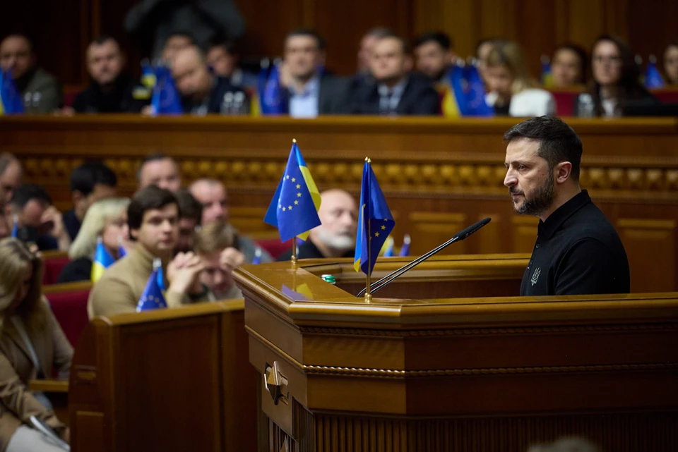 Володимир Зеленський у Верховній Раді