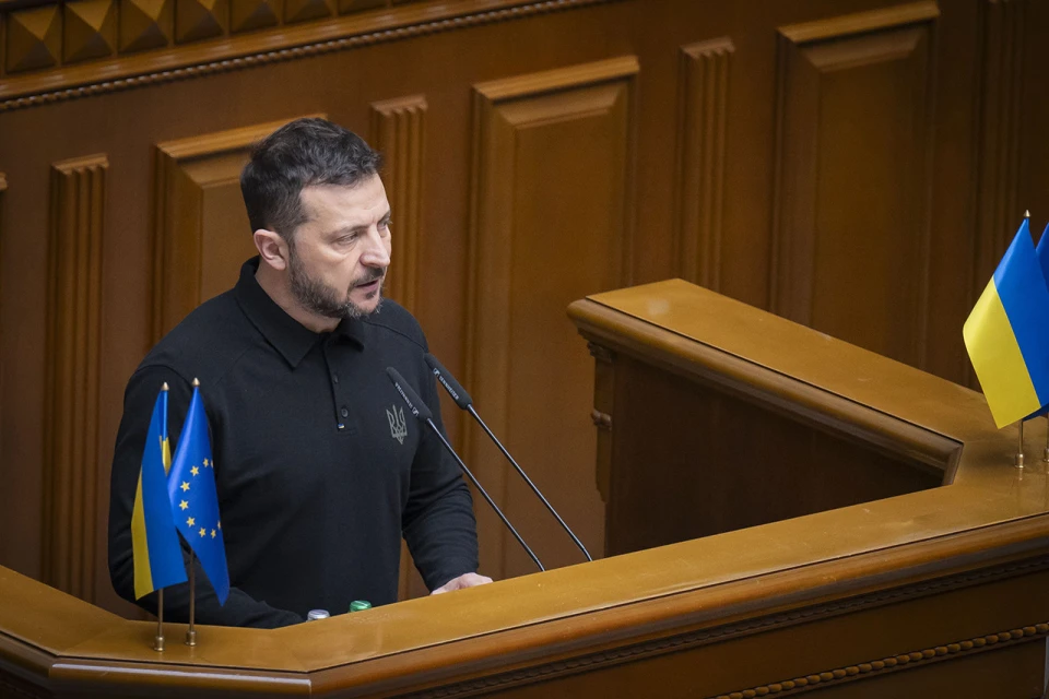 Володимир Зеленський у Верховній Раді