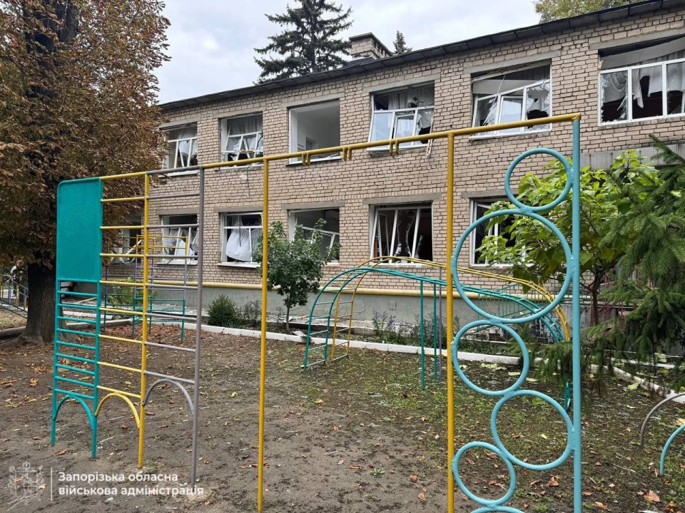 Удар по Запоріжжю