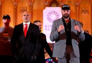 Олександр Усик і Тайсон Фʼюрі