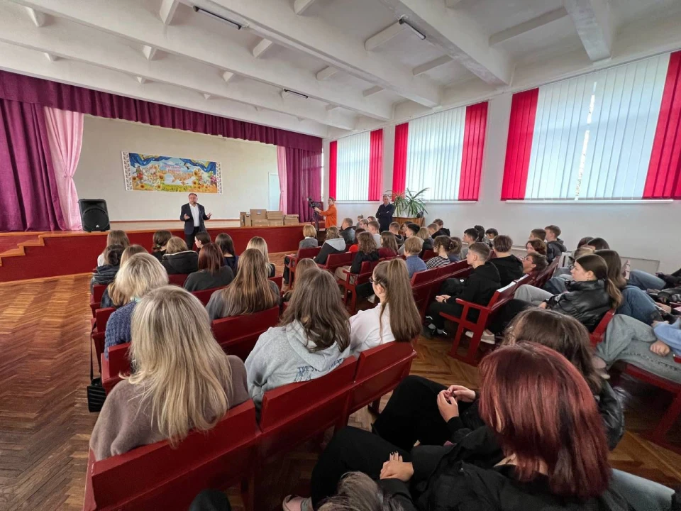 Зустрія Княжицького з молоддю Дрогобича
