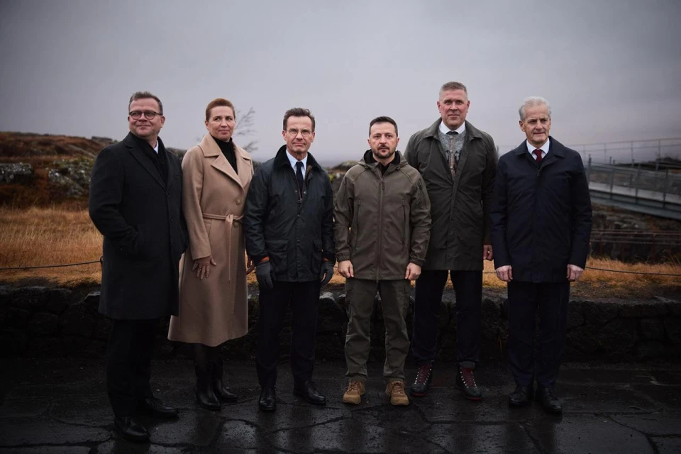 Зеленський і представники країн-партнерів