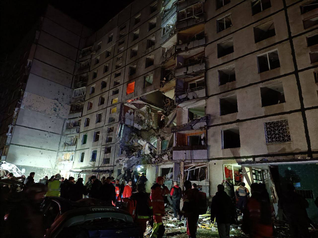 Russia damages 380 residential buildings in Kharkiv in October