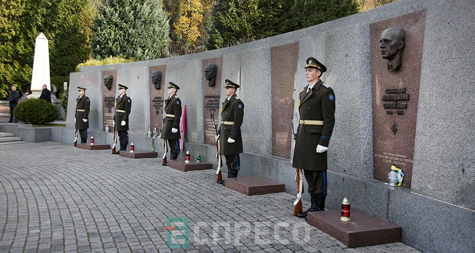 106 річниця ЗУНР, вшанування пам'яті воїнів УГА та Евгена Петрушевича у Львові