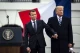 Емманюель Макрон і Дональд Трамп