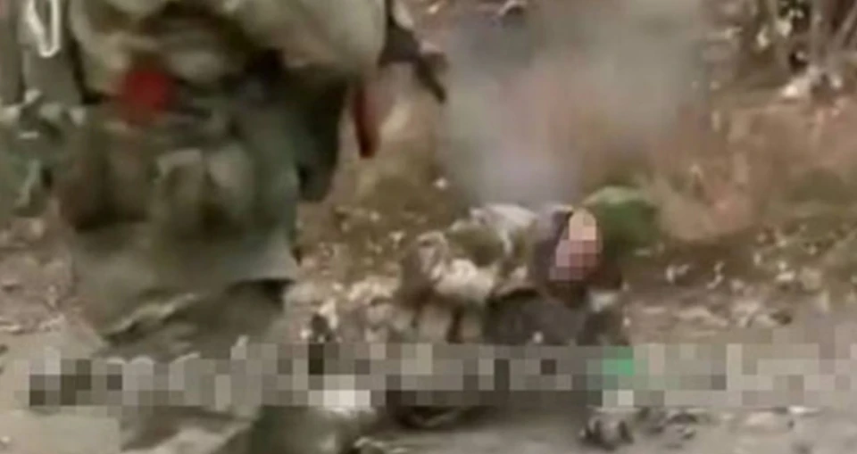 Росіяни розстріляли ймовірно пораненого беззбройного українського воїна