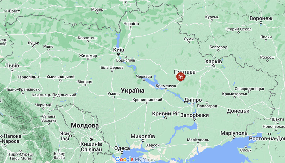 Землетрус на Полтавщині