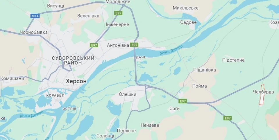 Сили оборони знищили командний пункт окупантів у селі Челбурда на Херсонщині