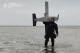 водолаз із залишками БПЛА