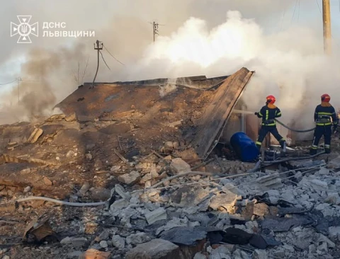 наслідки удару по Добротвору