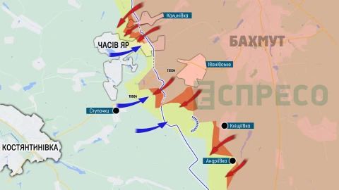 Карта бойових дій за 13-20листопада