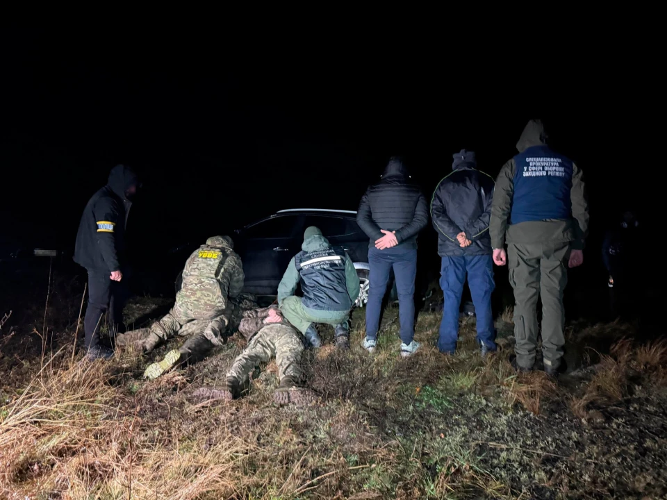 затримані біля Білоруського кордону