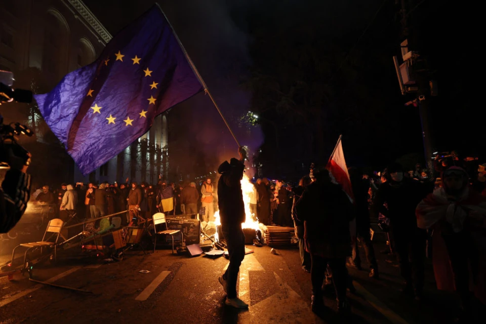 протест у Тбілісі, 29 листопада