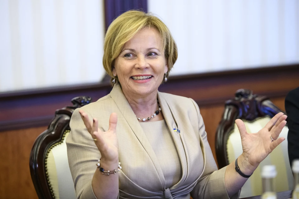 Євродепутатка від Литви Раса Юкнявічене