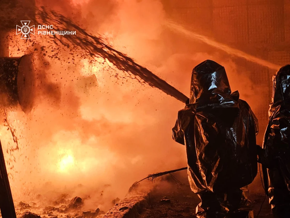Нічна атака дронами на Рівненщині