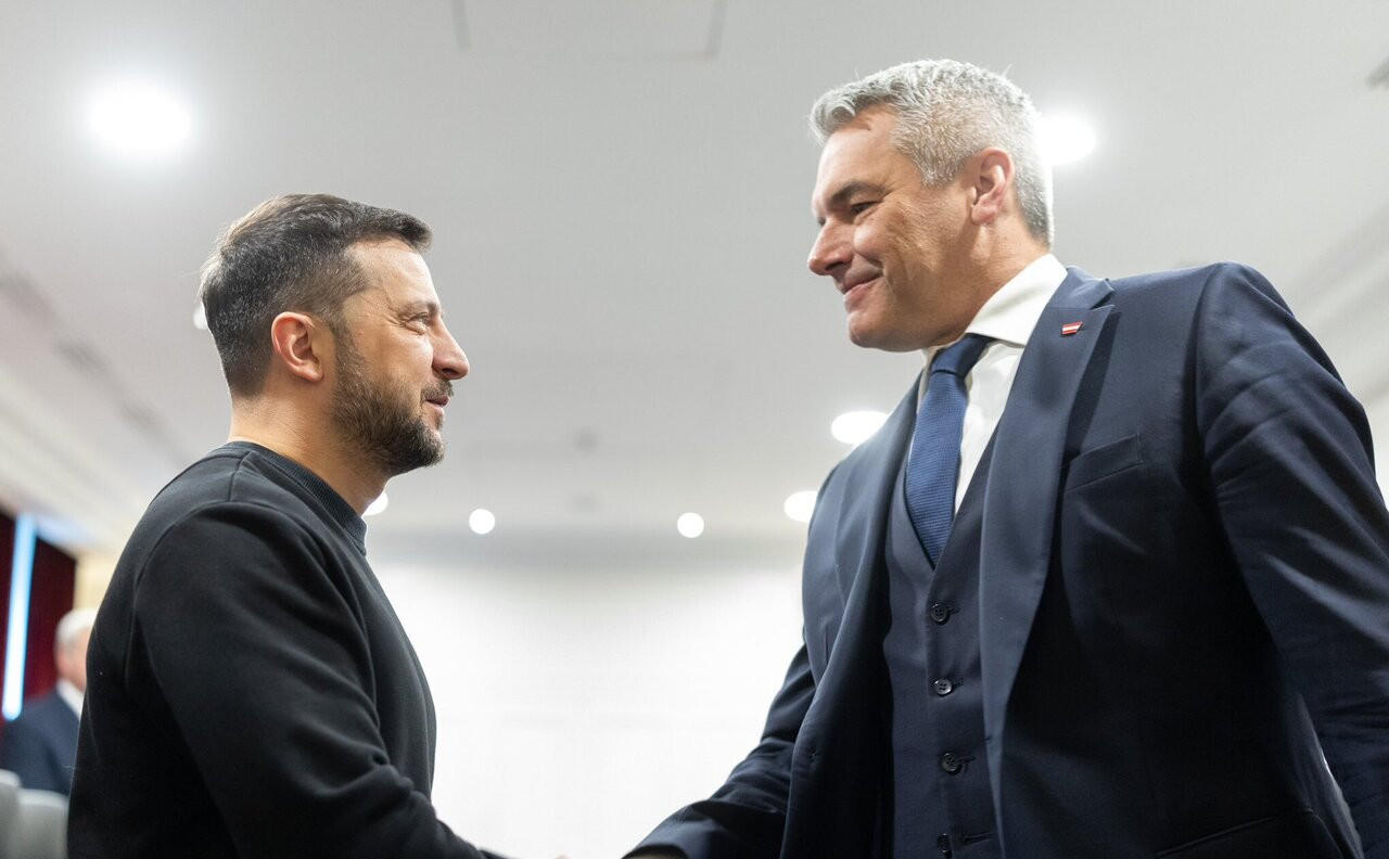 Володимир Зеленський і Карл Негаммер