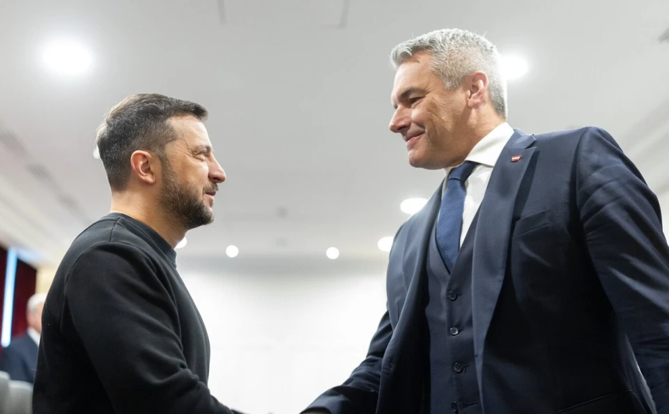 Володимир Зеленський і Карл Негаммер
