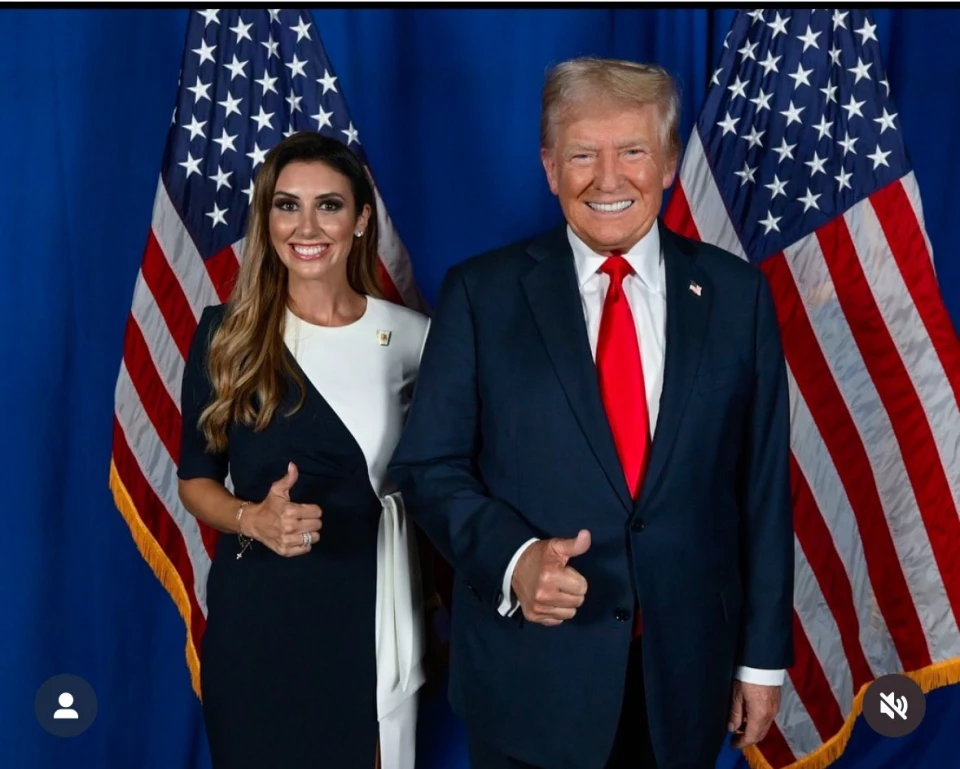 Аліна Хаббу, Дональд Трамп