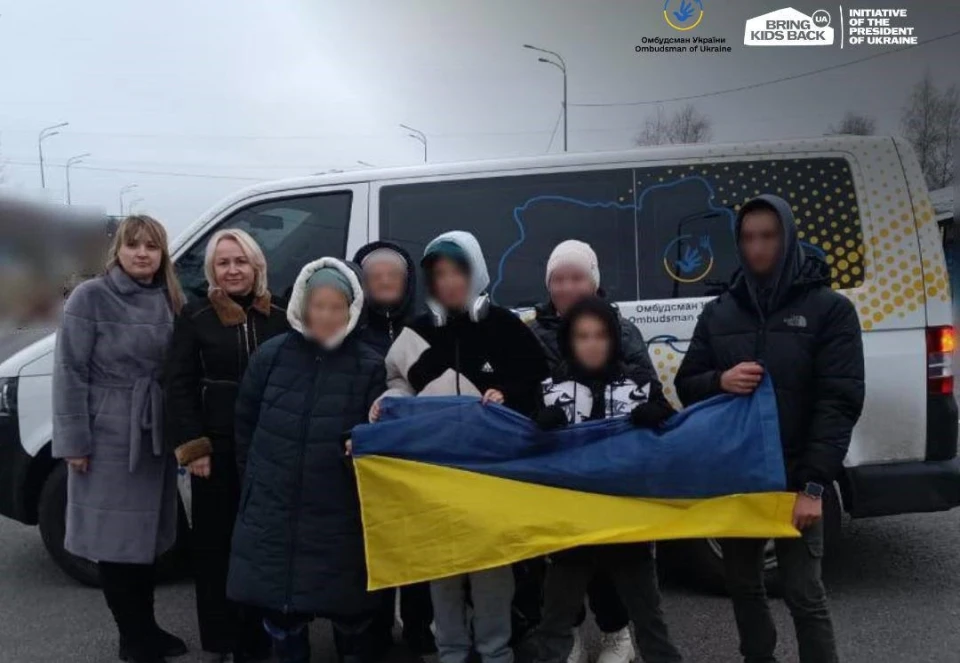 Україна повернула з РФ та ТОТ п'ятьох дітей