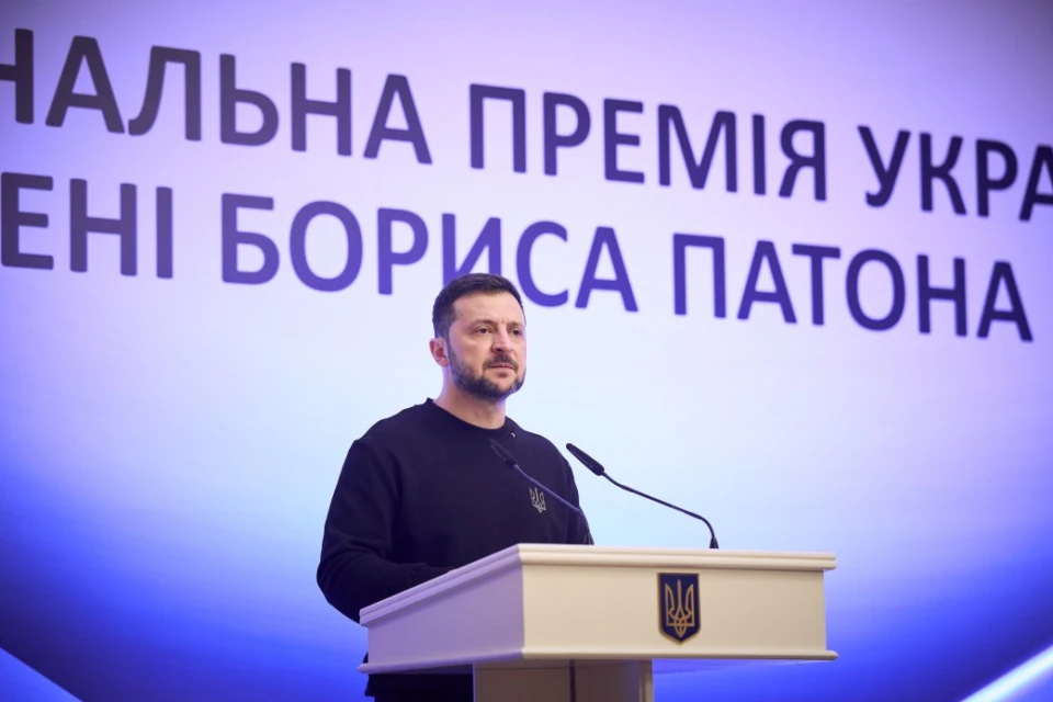 на фото Володимир Зеленський