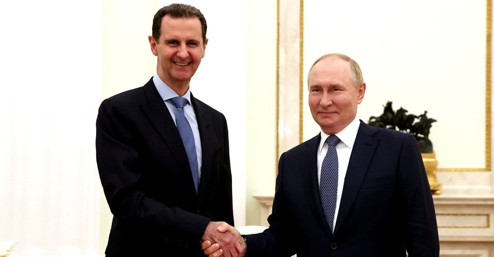 Башар Асад та путін
