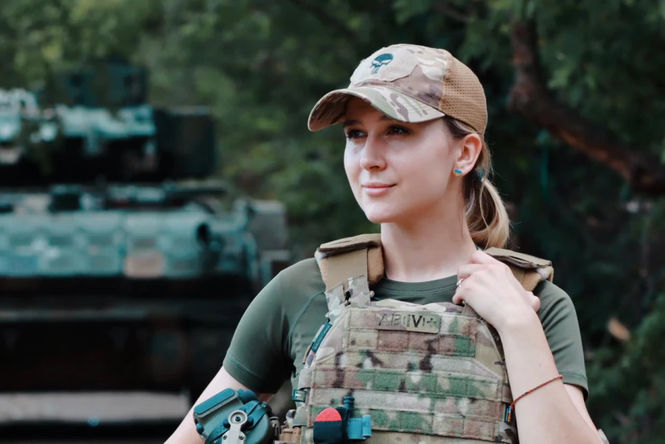 Анастасія Блищик пресофіцер в 47 окрема механізована бригада