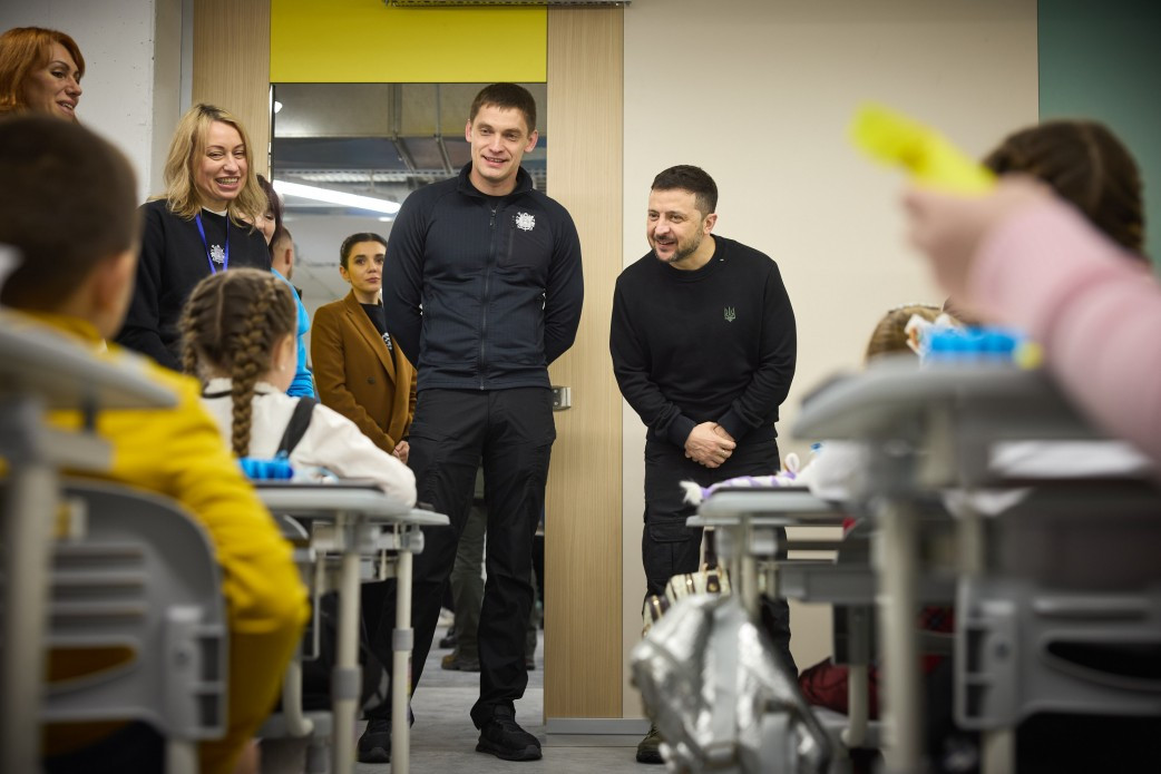 Володимир Зеленський в Запоріжжі