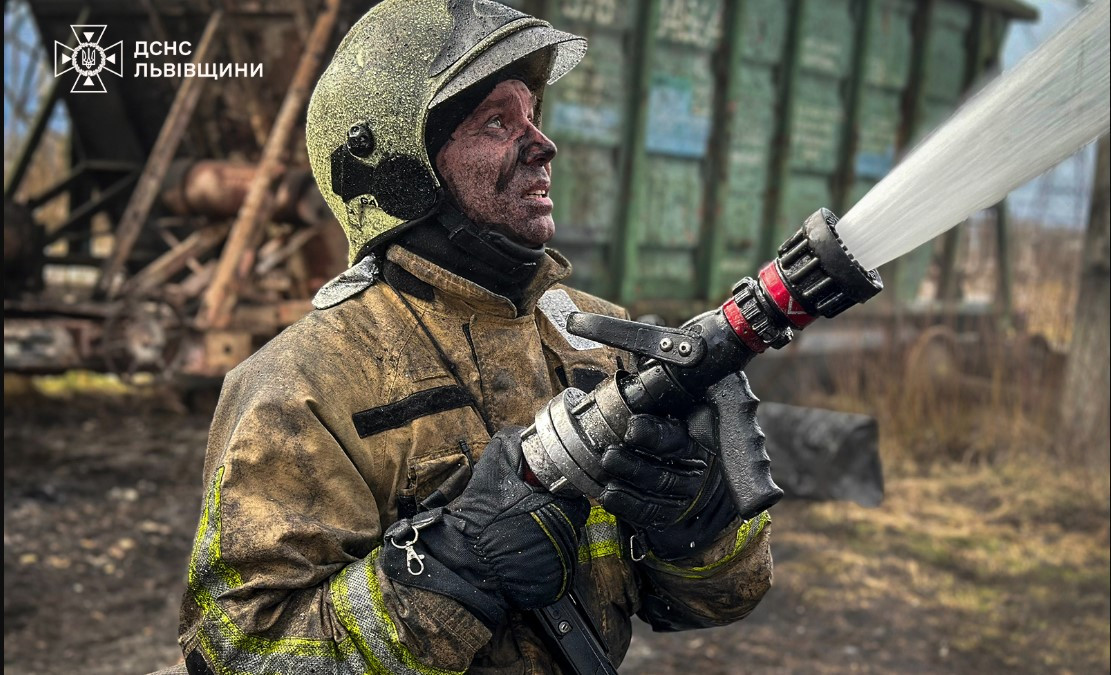 ліквідація наслідків російської атаки на Львівщині, 13.12.2024