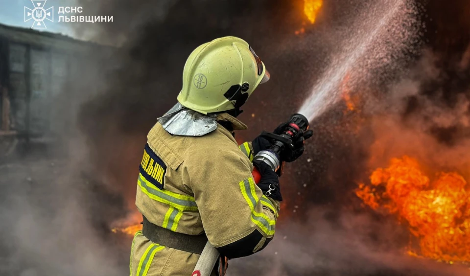 ліквідація наслідків російської атаки на Львівщині, 13.12.2024